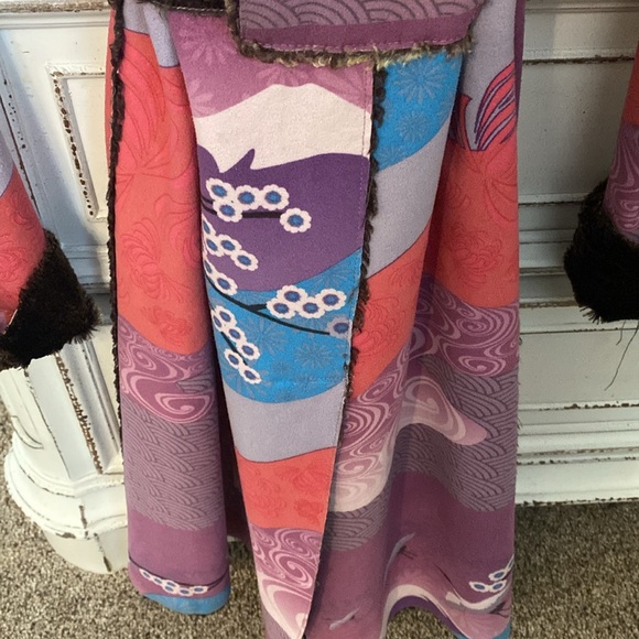 one of a kind custom Italy designer new condition beautiful colors jacket - Picture 7 of 8